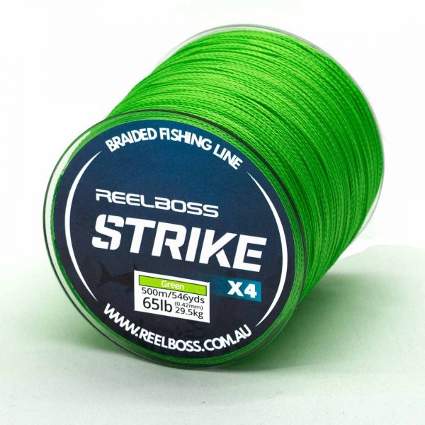 ReelBoss Strike x4 Green Braid Fishing Line